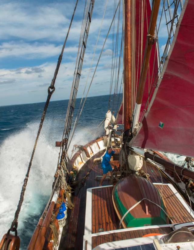 Sailing the Java Sea